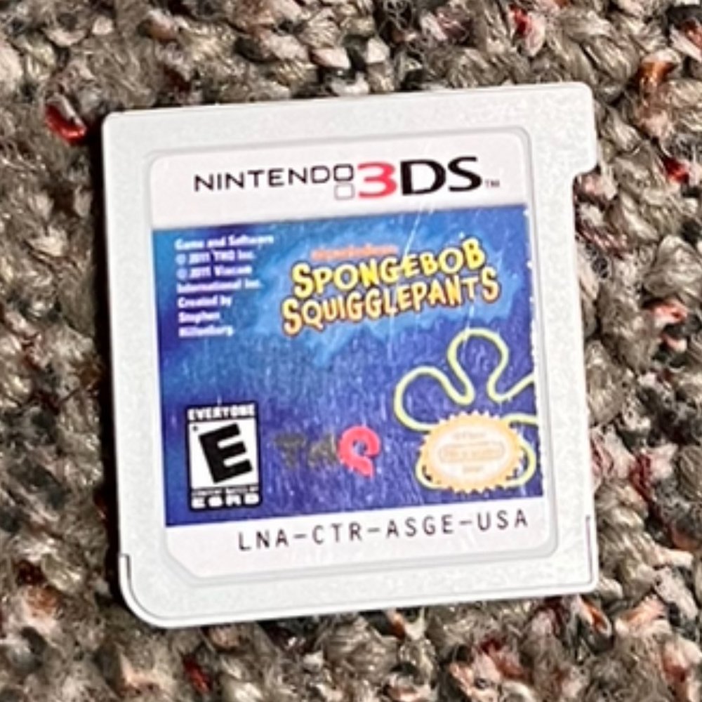 Spongebob Squigglepants Nintendo 3DS Game